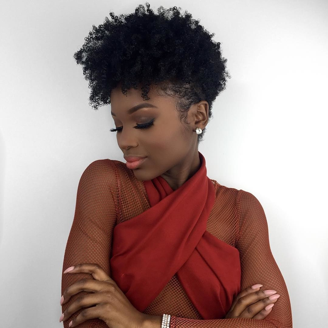 Pixie Cut On Natural Black Hair
 28 Curly Pixie Cuts That Are Perfect for Fall 2017
