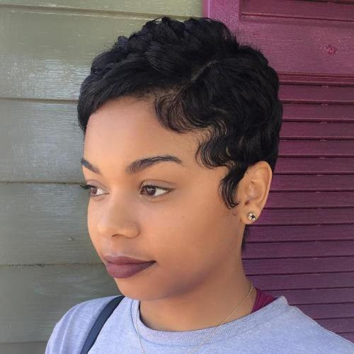 Pixie Cut On Natural Black Hair
 20 Sassy and y Black Pixie Cuts