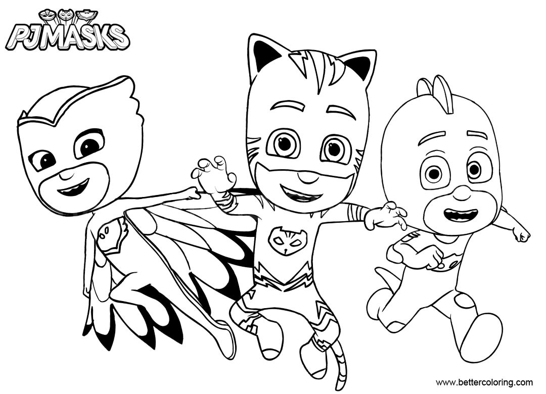 Pj Masks Coloring Pages Printable
 Catboy from PJ Masks Coloring Pages Free Printable