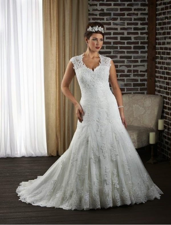 Plus Size Wedding Gowns With Sleeves
 RainingBlossoms 2014 New Plus Size Wedding Gowns in