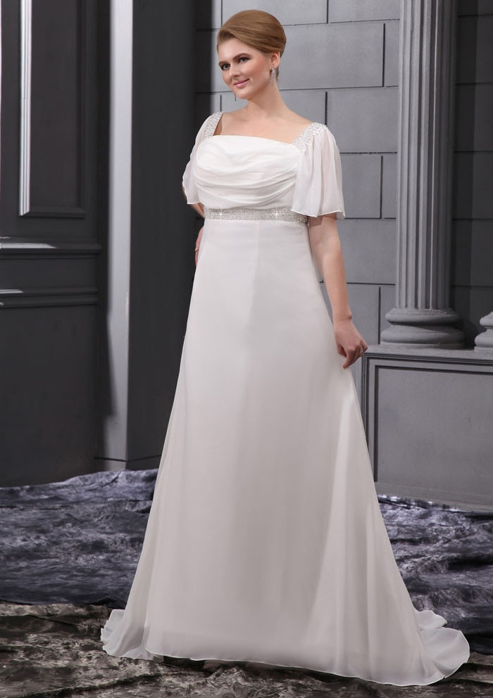 Plus Size Wedding Gowns With Sleeves
 Plus Size Wedding Dresses with Sleeves