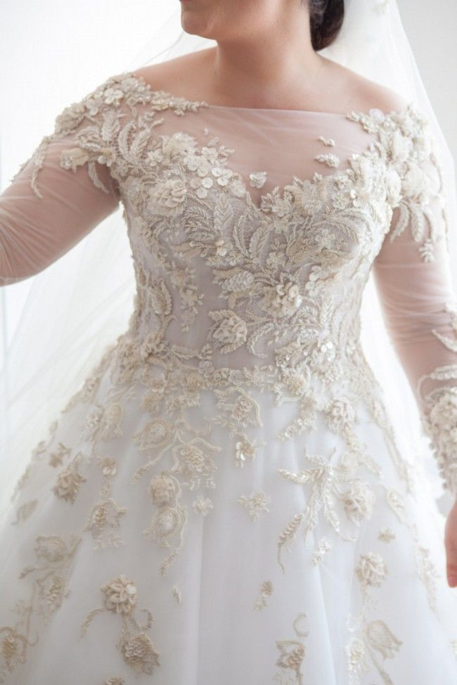 Plus Size Wedding Gowns With Sleeves
 25 bästa Plus size wedding idéerna på Pinterest
