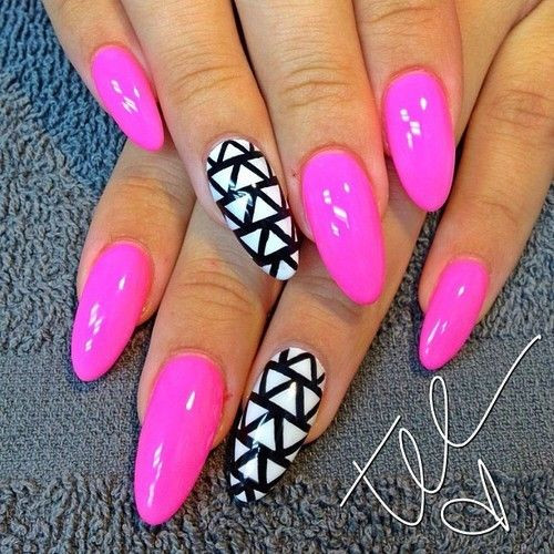 Pointy Nail Colors
 15 Pointy Nail Ideas You Must Have Pretty Designs