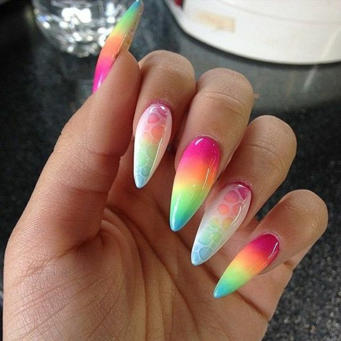 Pointy Nail Colors
 1001 Ideas for Pointy Nails Design and Inspiration