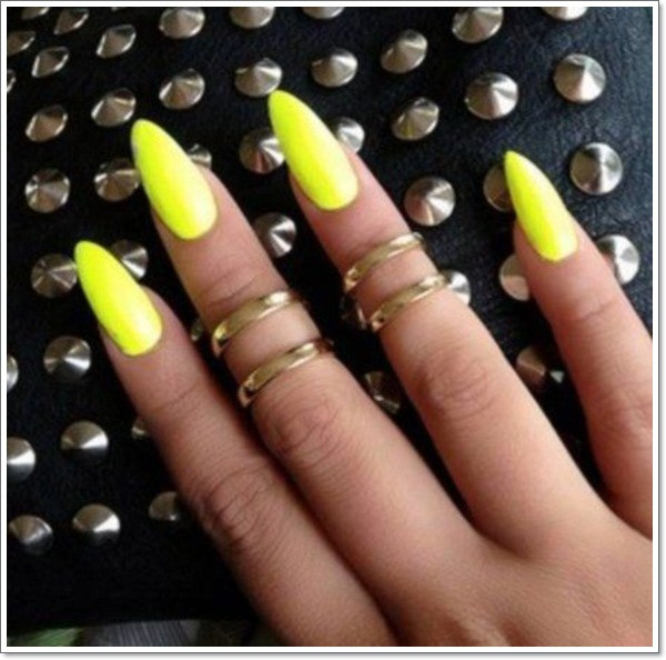 Pointy Nail Colors
 48 Cool Stiletto Nails Designs To Try Tips