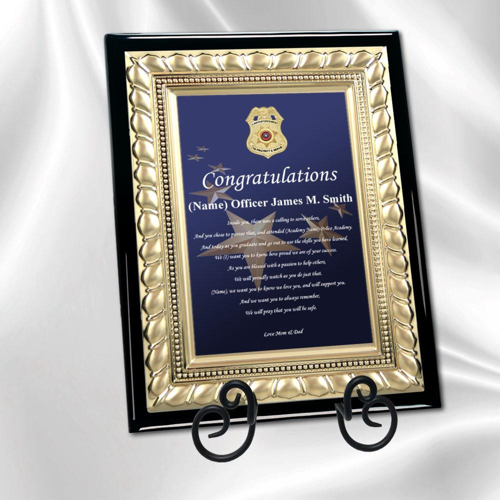Police Graduation Gift Ideas
 Police academy graduation ts and sheriff grad present