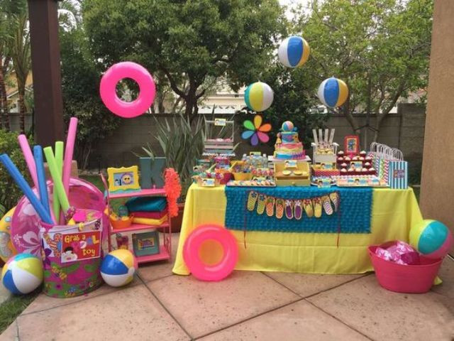 Pool Party Decorations Ideas
 23 Colorful Kid’s Pool Party Decorations Shelterness