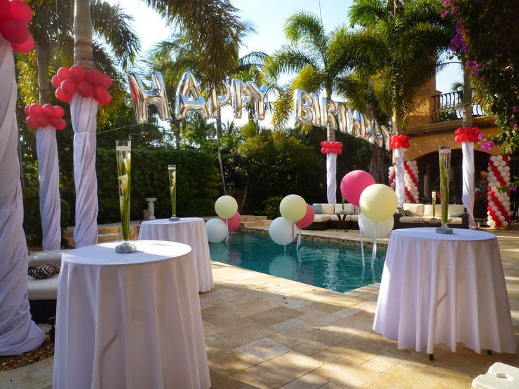 Pool Party Decorations Ideas
 DreamARK Events Blog February 2012