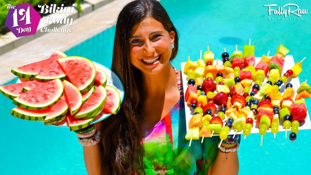 Pool Party Food Ideas For Tweens
 FULLYRAW POOL PARTY SNACK IDEAS