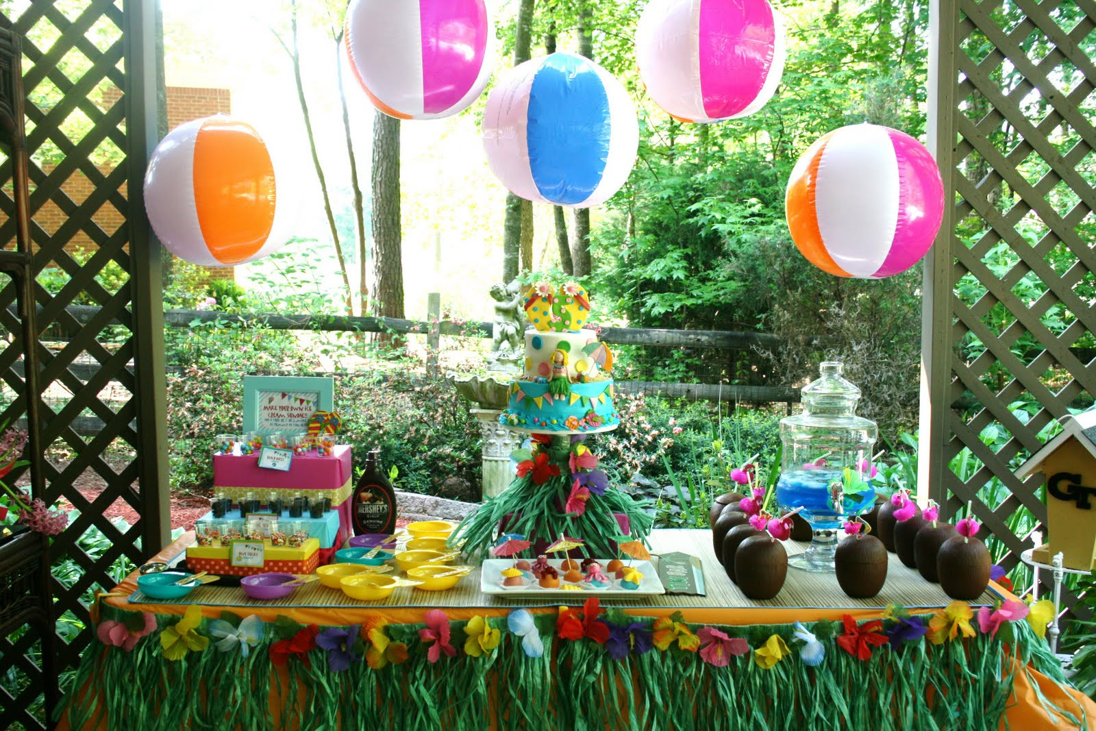 Pool Party Ideas For Kids
 And Everything Sweet Bailey s Pool Party
