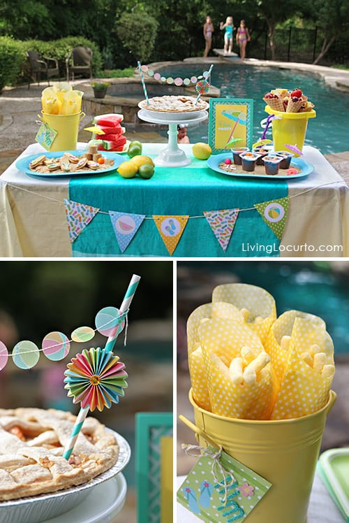 Pool Party Menu Ideas
 The Best Pool Party Ideas