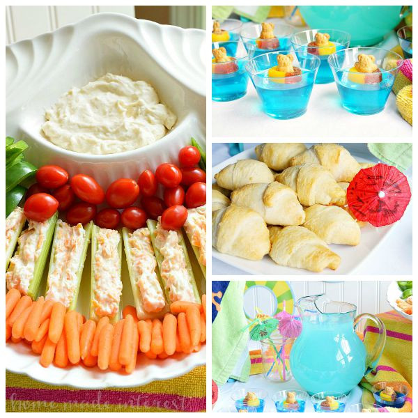Pool Party Menu Ideas
 Take a Dip Pool Party Home Made Interest