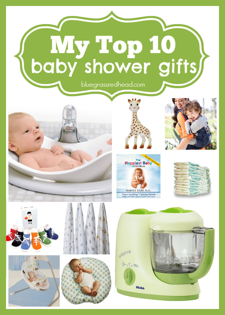 Popular Baby Gifts
 My Top 10 Baby Shower Gifts — bluegrass redhead