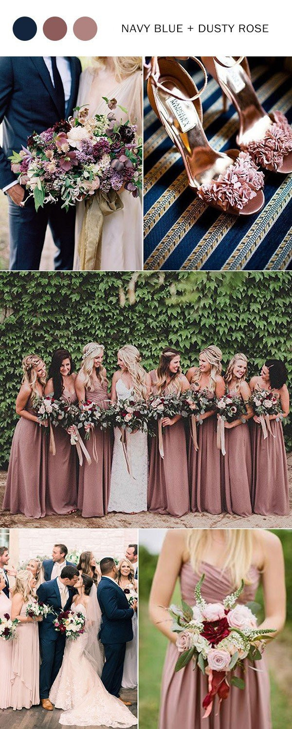 Popular Wedding Colors
 Top 10 Wedding Color Ideas for 2018 Trends Oh Best Day Ever