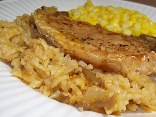 Pork Chops Casserole Rice
 Simply Oven Baked Pork Chops And Rice Recipe Food
