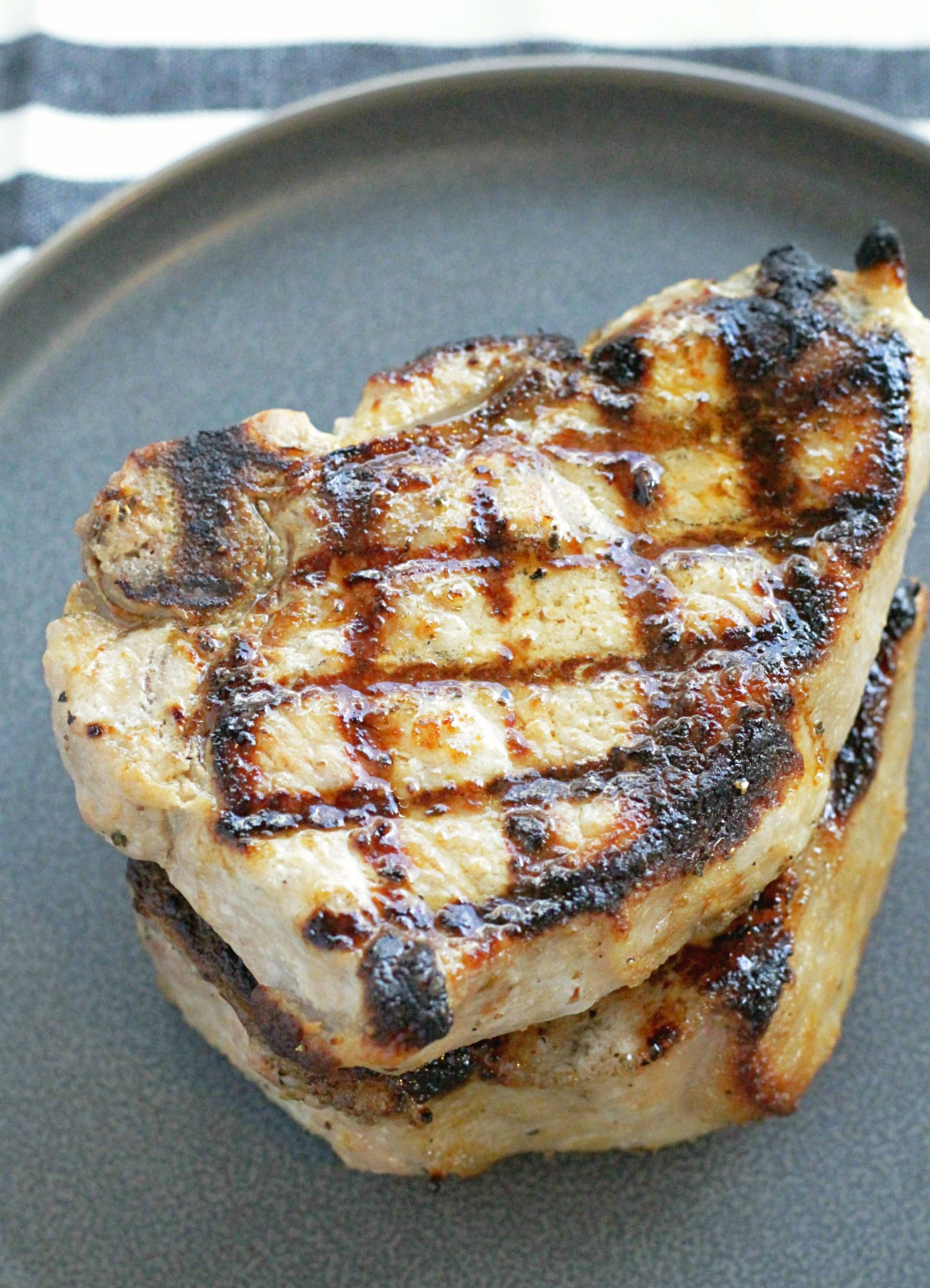 Pork Chops Grill Time
 Perfectly Grilled Pork Chops Foodtastic Mom