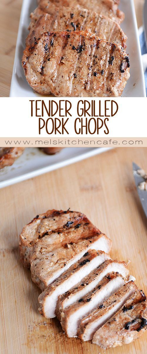 Pork Chops Grill Time
 Tender Grilled Pork Chops Recipe