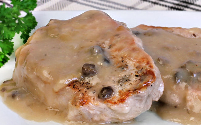 Pork Chops With Cream Of Mushroom Soup In Oven
 Oven Baked Boneless Pork Chops Recipe Country Recipe Book