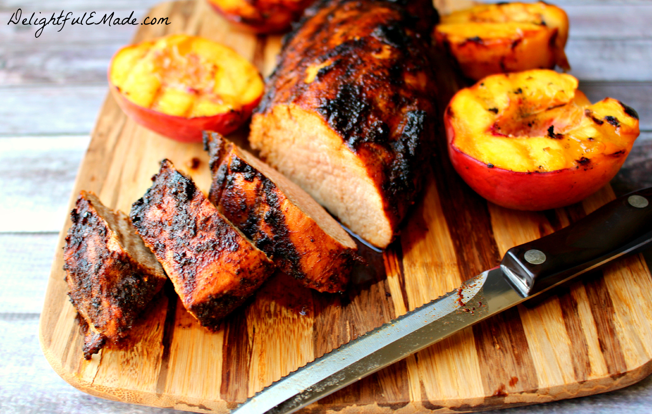Pork Loin Grilled
 Easy Grilled Pork Loin with Sugar and Spice Rub and