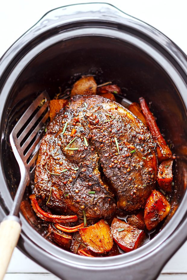 Pork Shoulder Roast In Oven
 Slow Roasted Pork Shoulder Recipe — Eatwell101