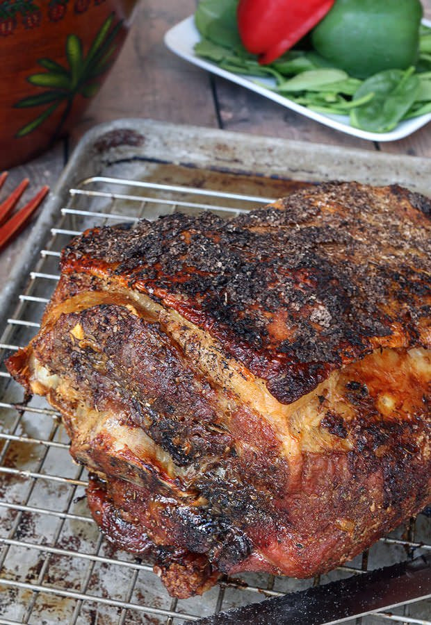 Pork Shoulder Roast In Oven
 Crispy Skin Slow Roasted Pork Shoulder