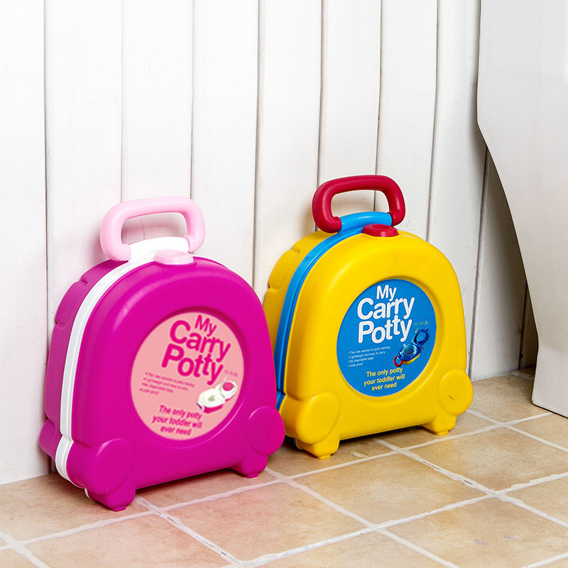 Portable Toilet Kids
 Baby travel small portable toilet infant children carry