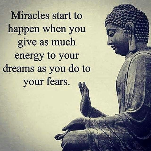 Positive Buddha Quotes
 miracles happen now Quotes
