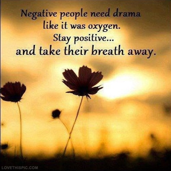 Positive People Quotes
 Be Positive Not Negative Quotes QuotesGram