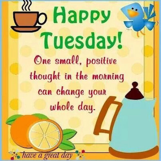 Positive Tuesday Quotes
 Positive Tuesday Quote s and for