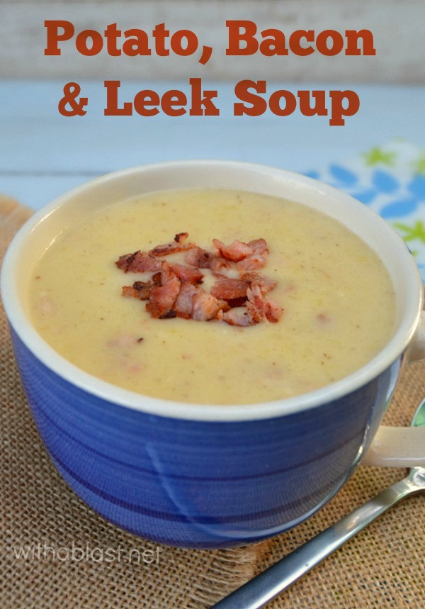 Potato Leek Soup With Bacon
 Potato Bacon Soup Recipe — Dishmaps