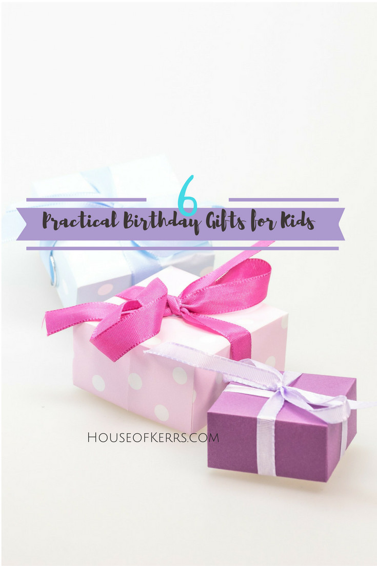 Practical Gifts For Kids
 Six Practical and Personalized Non Toy Gifts for Kids