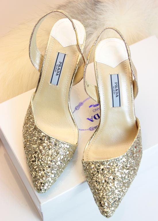 Prada Wedding Shoes
 Wedding shoes by Prada