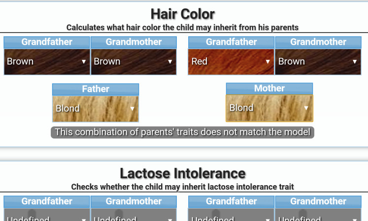Predict Baby Hair Color
 Hair & eye color "predictor" BabyCenter