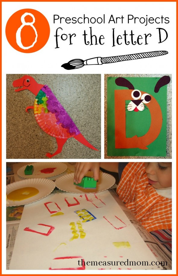 Preschool Artwork Ideas
 8 Letter D Crafts The Measured Mom