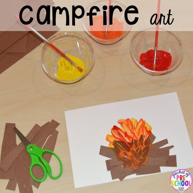 Top 25 Preschool Camping Art Projects - Home, Family, Style and Art Ideas