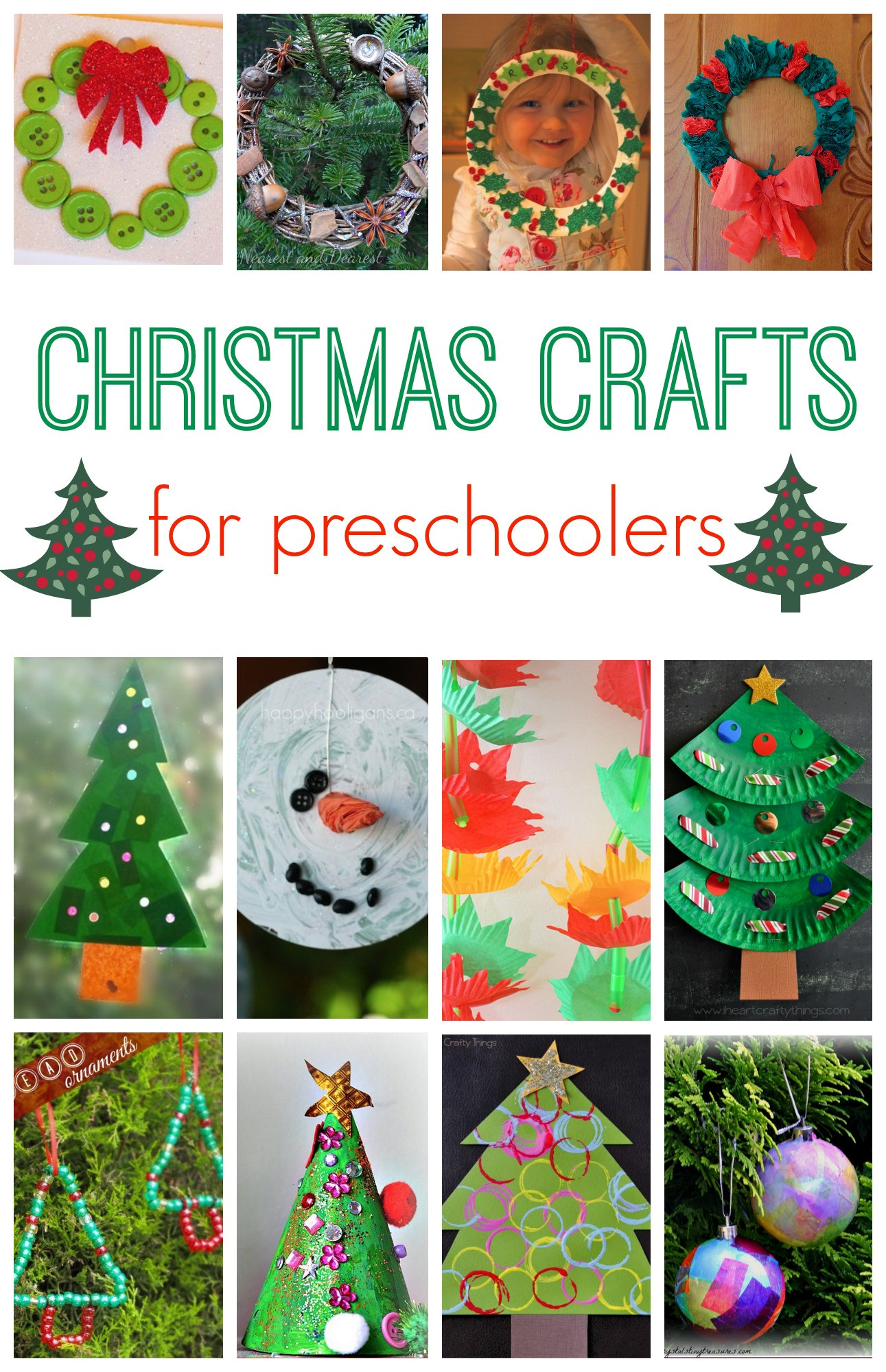 Preschool Christmas Craft Ideas
 101 Christmas Crafts for Kids Here e the Girls
