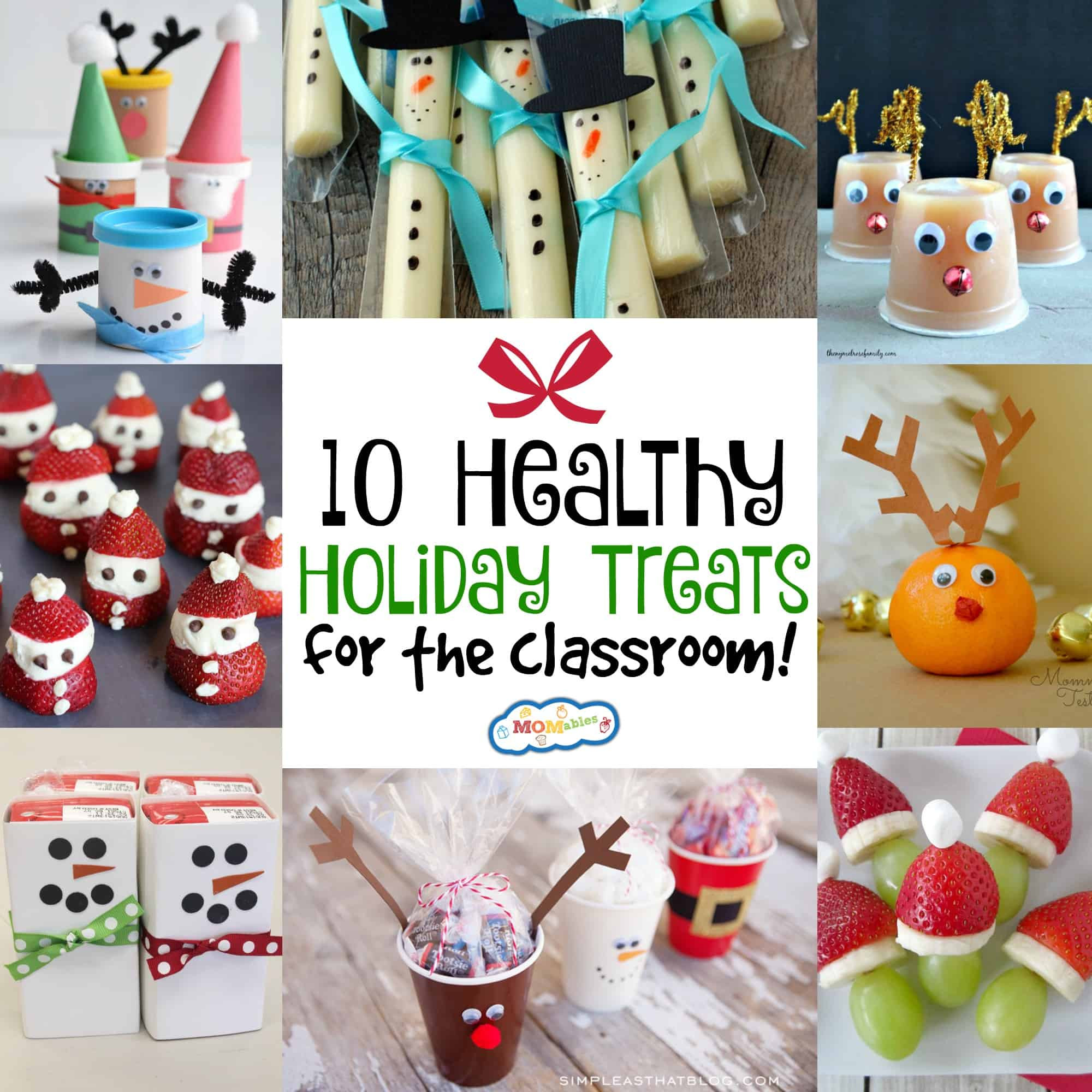 Preschool Christmas Party Ideas
 10 Healthy Holiday Treats for the Classroom MOMables