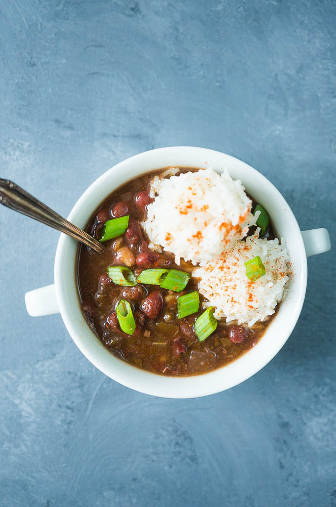 Pressure Cooker Beans And Rice
 Pressure Cooker Ve arian Red Beans and Rice Kitschen Cat