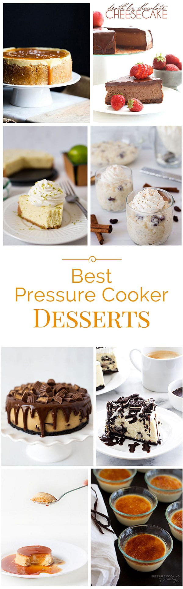 Pressure Cooker Desserts Recipes
 Best Instant Pot Pressure Cooker Desserts Recipes