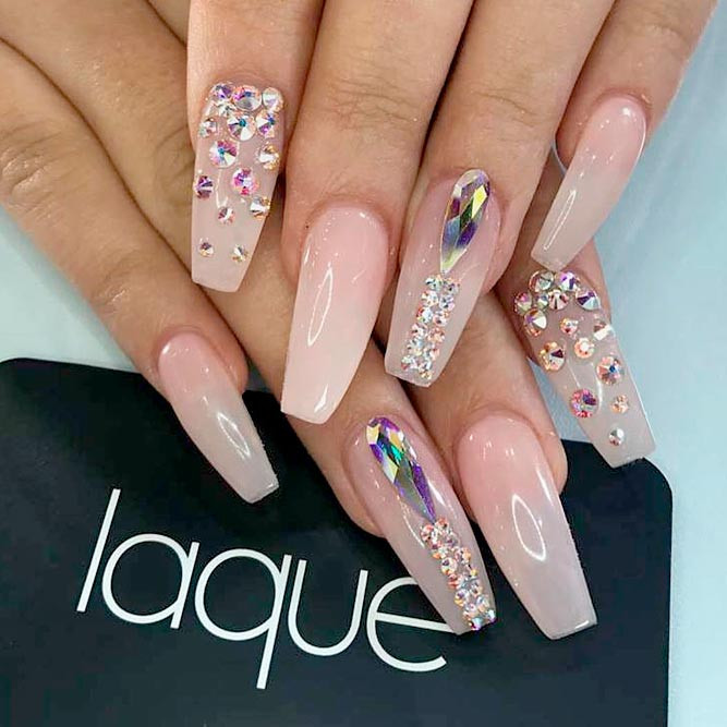 Pretty Acrylic Nail Designs
 Brilliant Long Nail Designs To Try
