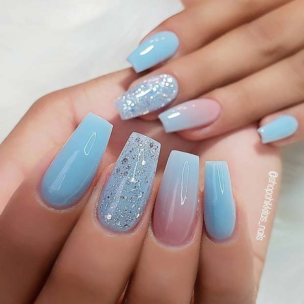 Pretty Blue Nails
 43 Nail Ideas to Inspire Your Next Mani
