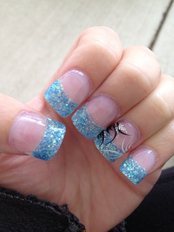 Pretty Blue Nails
 Nail Art to Try Blue Nail Designs to Pair a Look Pretty