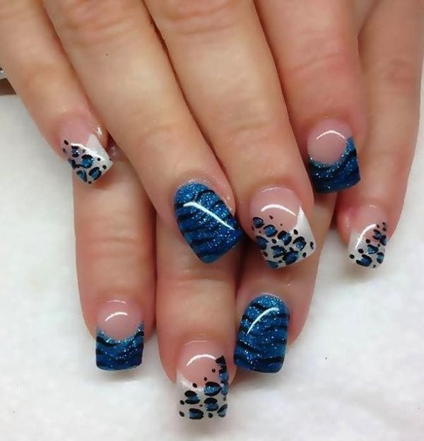 Pretty Blue Nails
 29 Adorable Blue Nail Designs for 2018 Pretty Designs