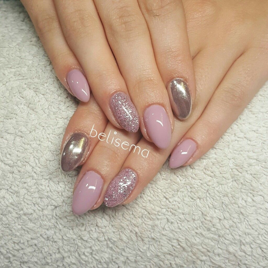 Pretty Nails &amp; Spa
 Purple pink nails Chrome nails Glitter nails Pretty nails