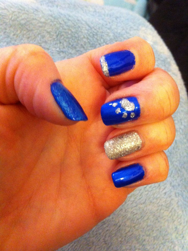 Pretty Nails Cynthiana Ky
 University of Kentucky Wildcats nails Go big blue