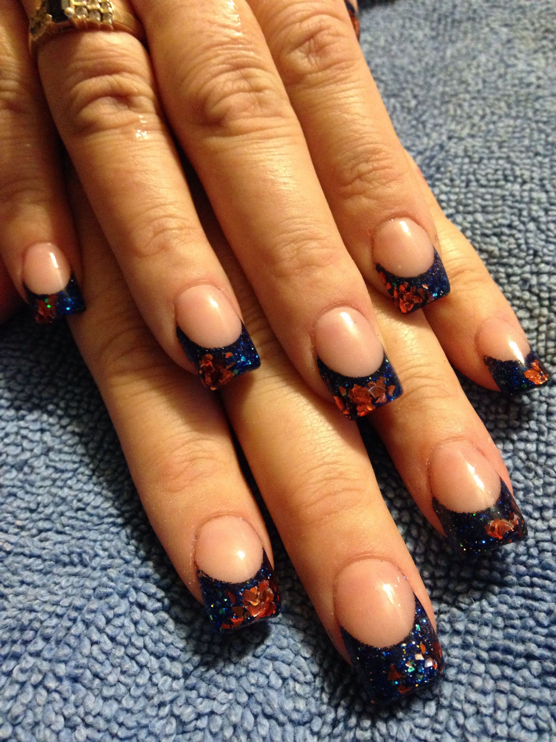 Pretty Nails Denver
 Acrylic nails Denver bronco s Repin & Follow my pins for a