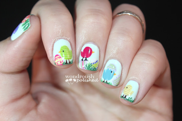 Pretty Nails Hours
 Wondrously Polished Spring Easter Nail Art