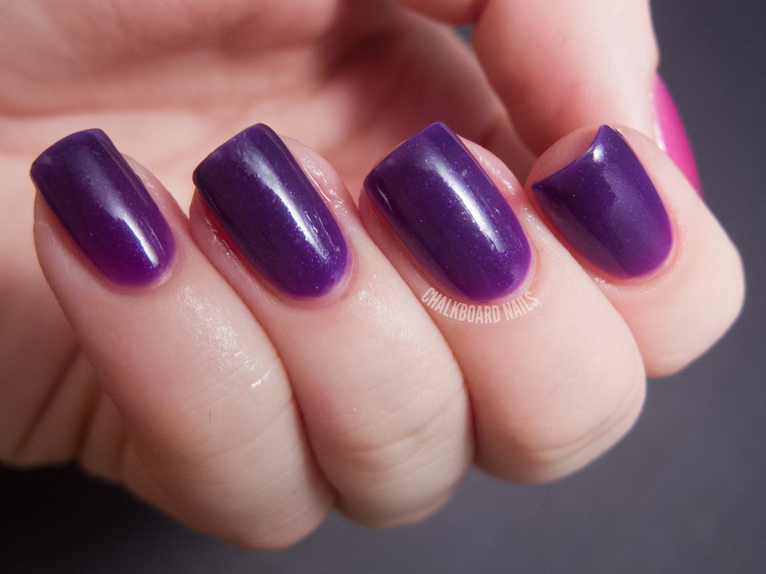 Pretty Purple Nails
 Pretty and Polished Day Trippin Color Changing Polish