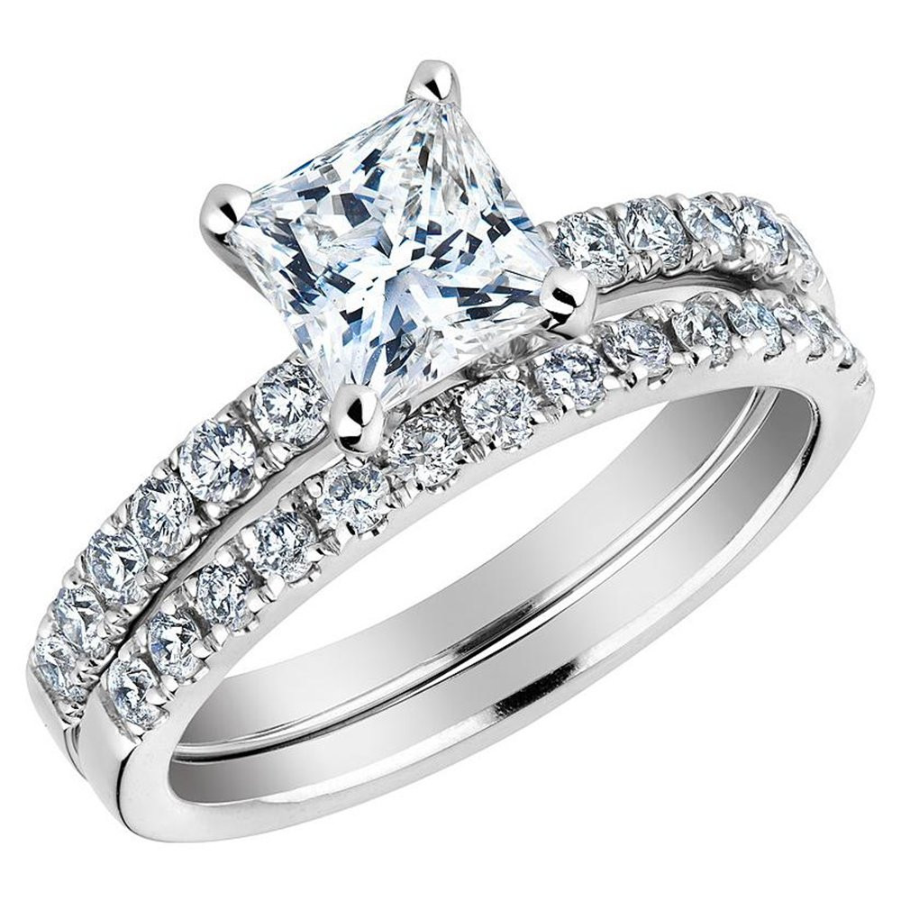 Princes Cut Wedding Rings
 wedding rings for women princess cut fd601c