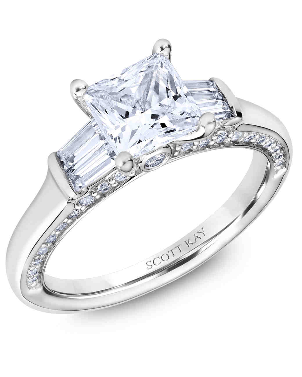 Princes Cut Wedding Rings
 30 Princess Cut Diamond Engagement Rings We Love